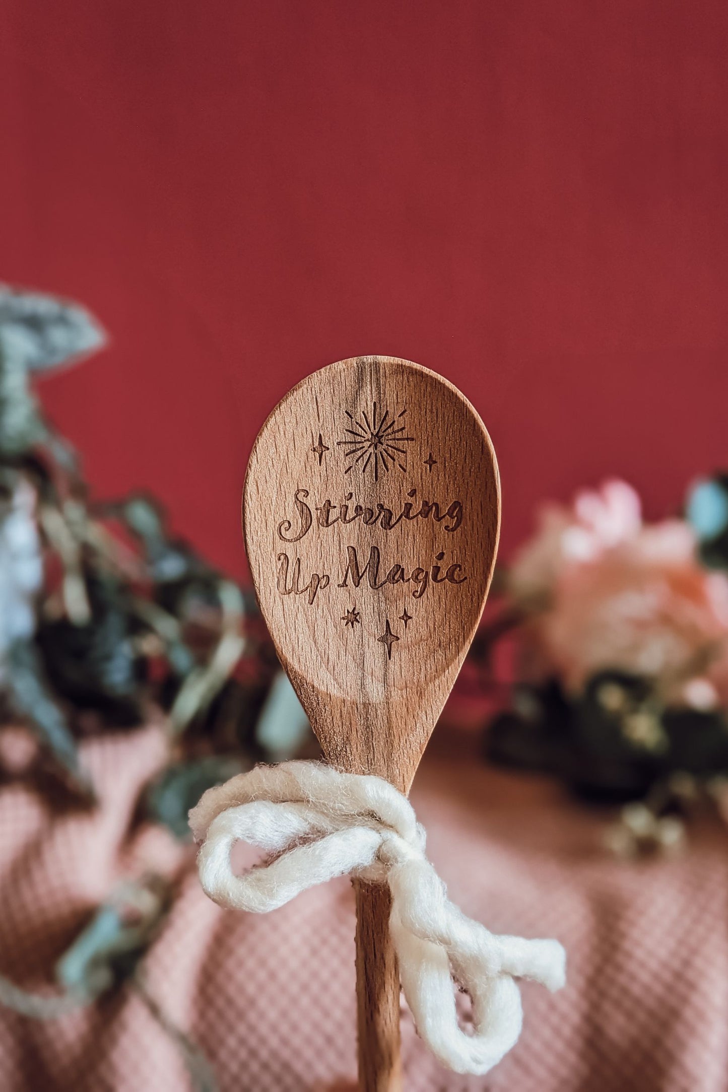 'Stirring Up Magic' Wooden Spoon