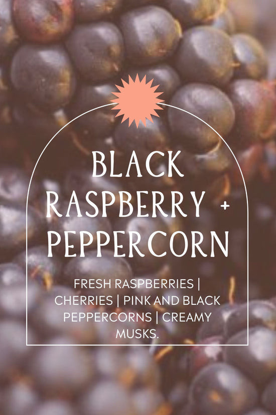 Black Raspberry + Peppercorn Wax Snap Bar