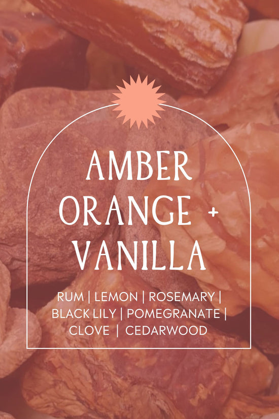 Amber Orange + Vanilla Wax Snap Bar
