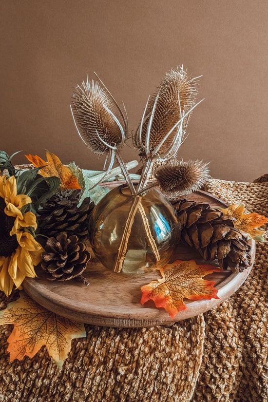 Ochre Bud Vase