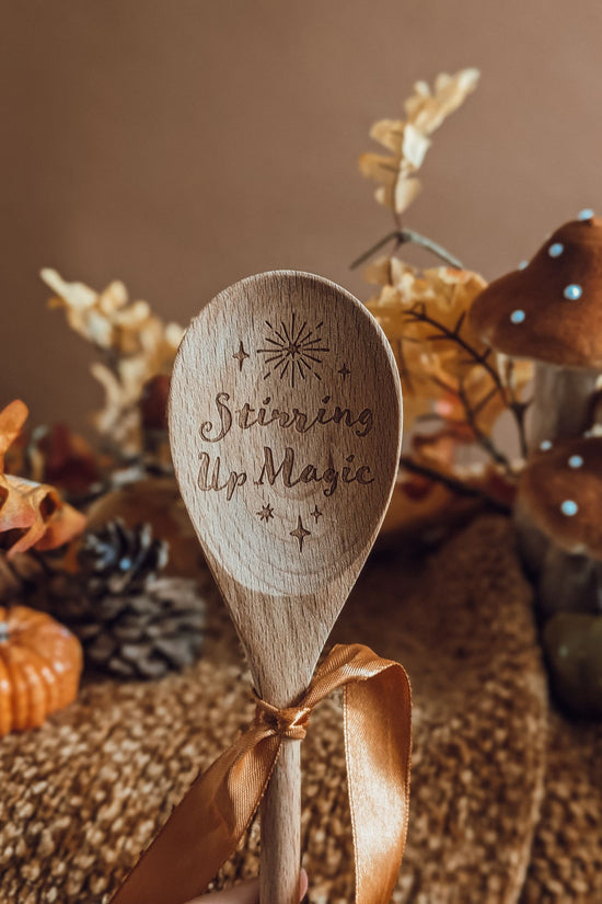 'Stirring Up Magic' Wooden Spoon