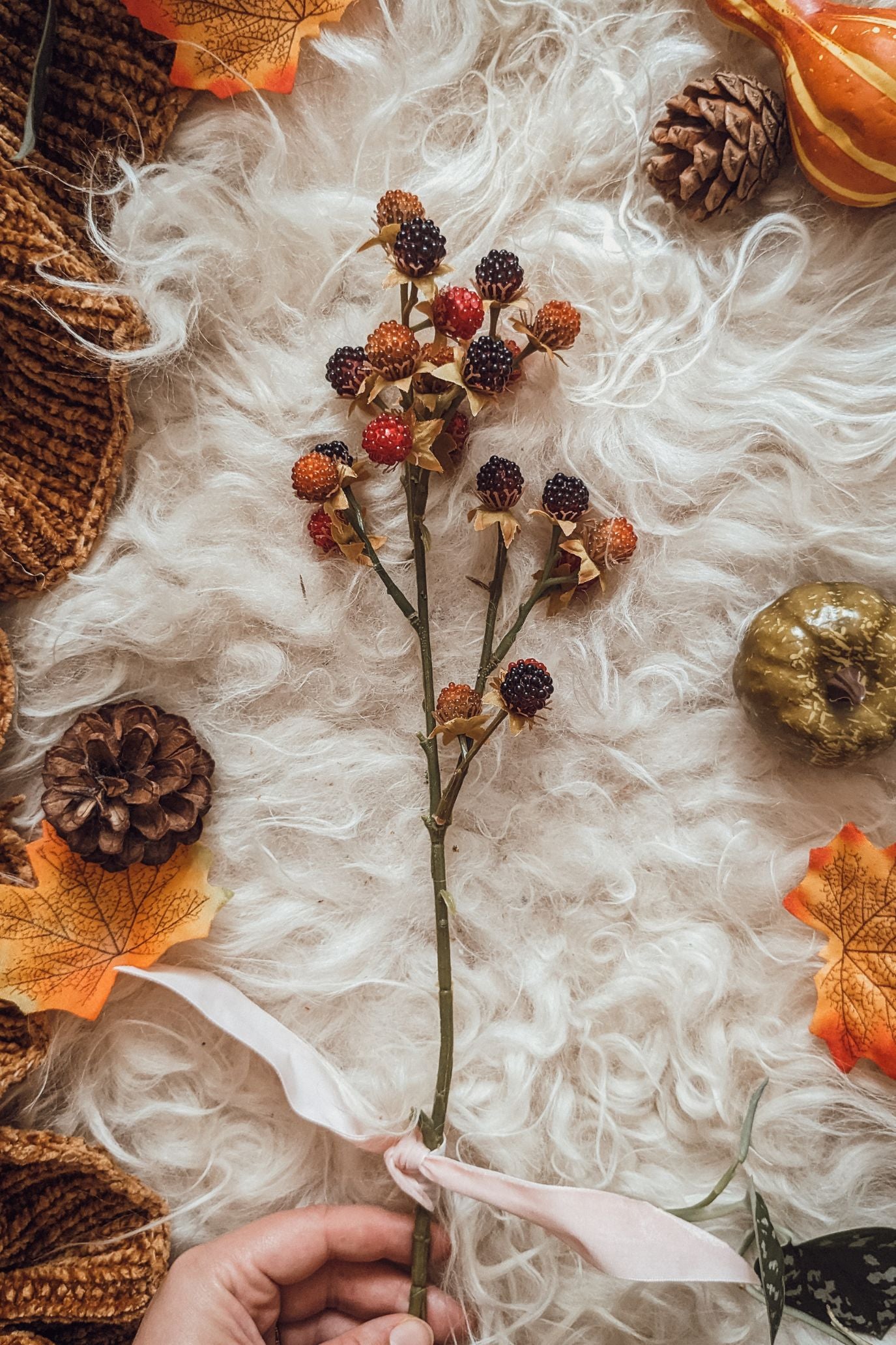 Beaded Berries Stem