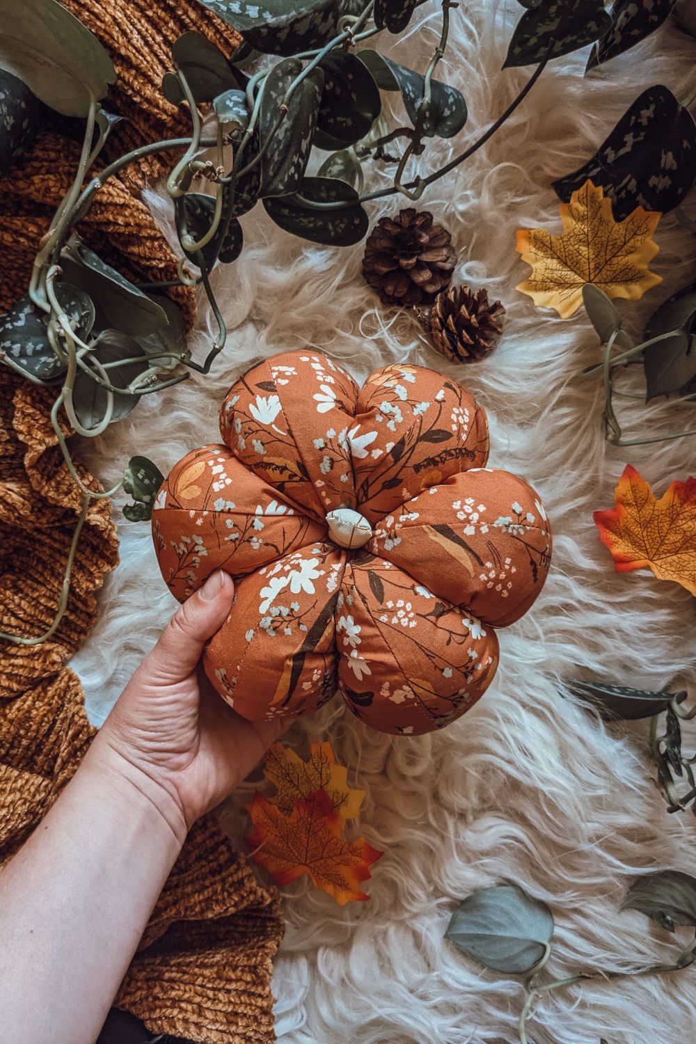 'Folktale' Cotton Tall Pumpkin