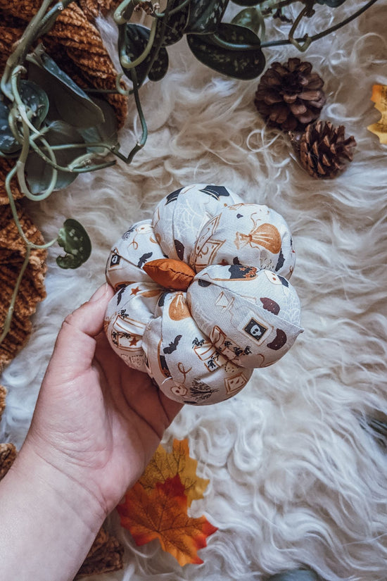 'Witches Store Cupboards' Cotton Mini Pumpkin