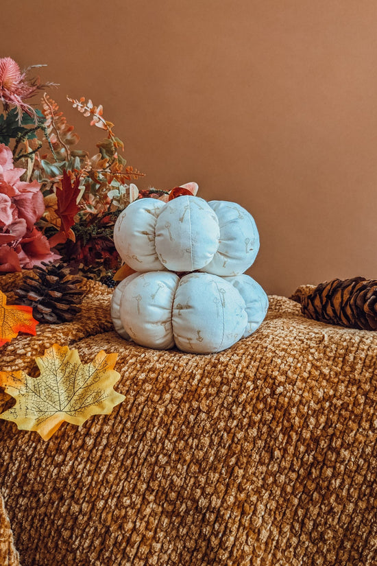 'Keys To Autumn' Cotton Mini Pumpkin