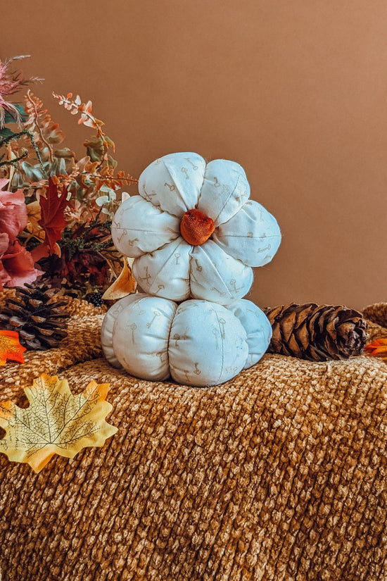 'Keys To Autumn' Cotton Mini Pumpkin