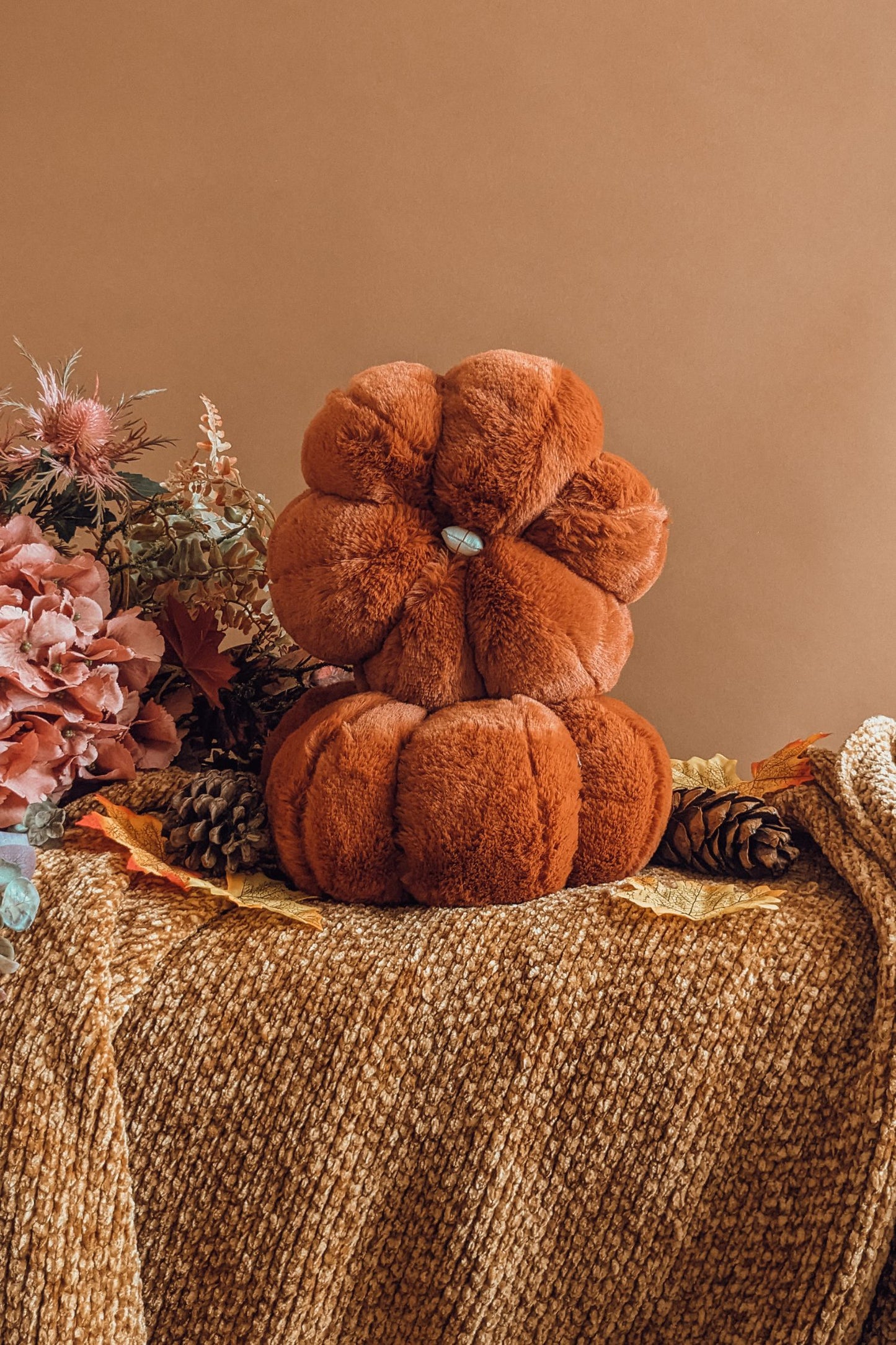 'Pumpkin Patch' Fur Tall Pumpkin