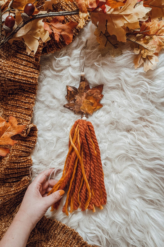 Maple Leaf Tassel