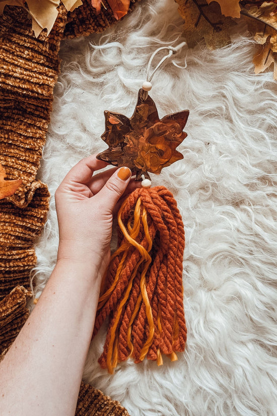 Maple Leaf Tassel