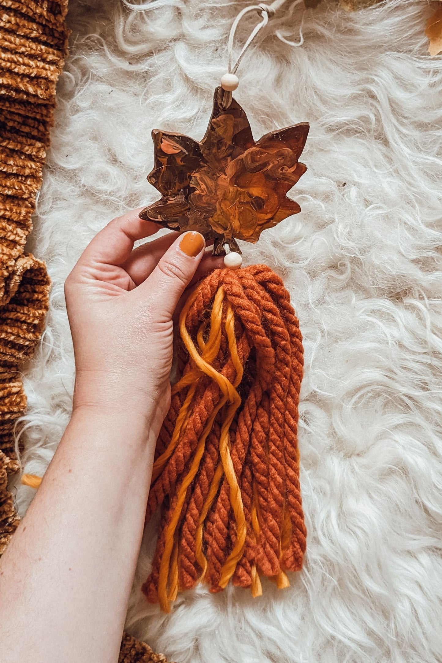 Maple Leaf Tassel