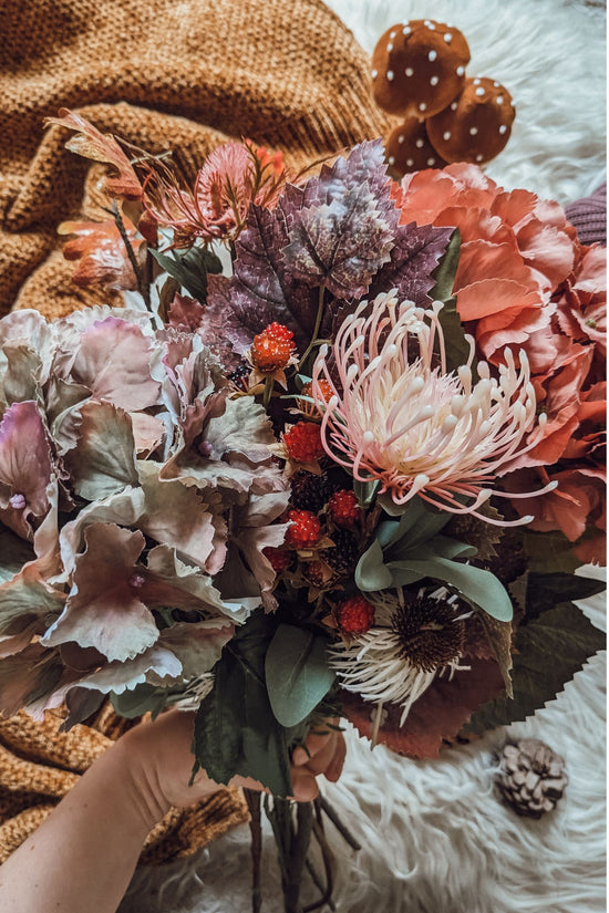 Pink Protea Floral Stem