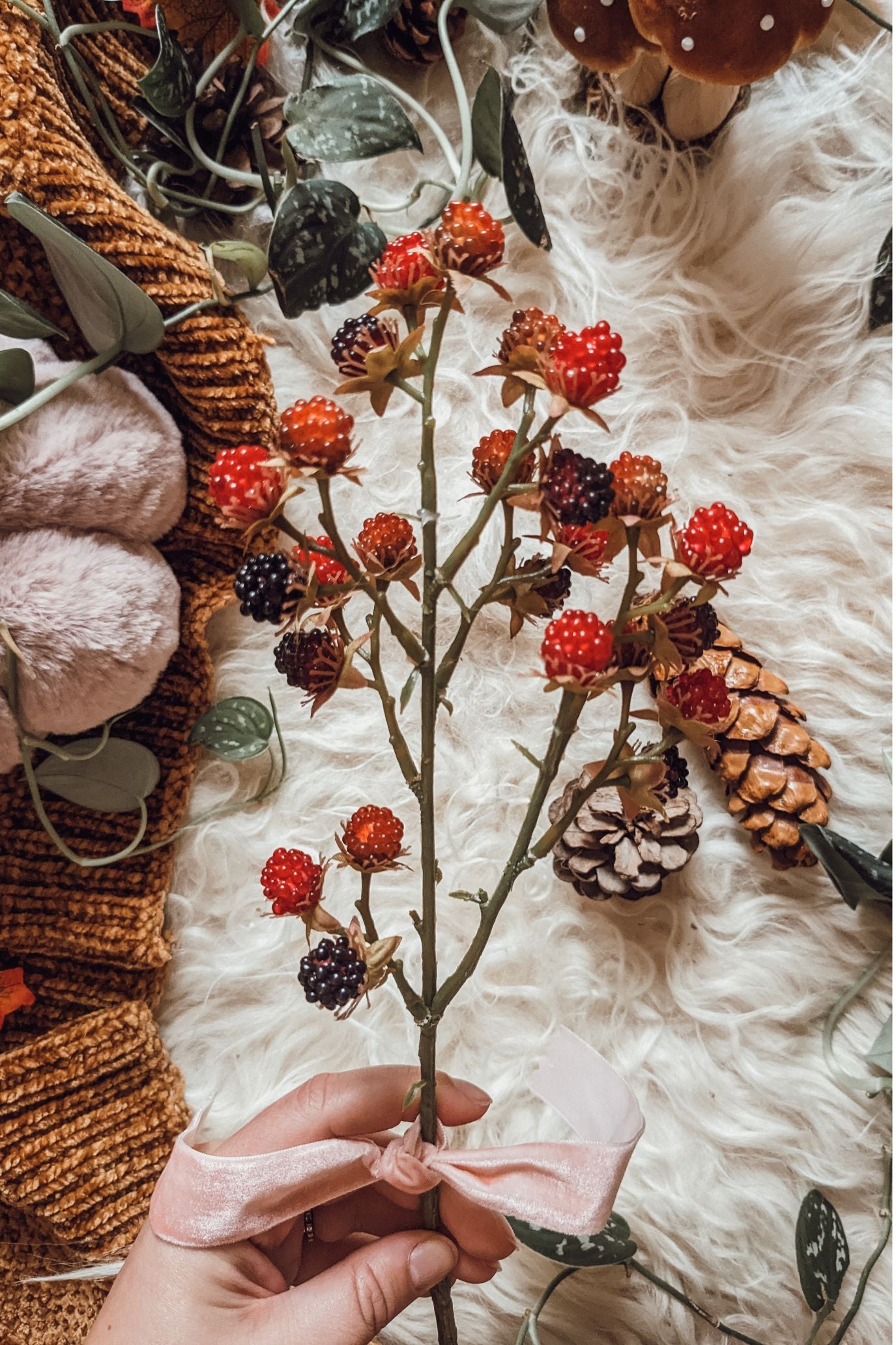 Beaded Berries Stem