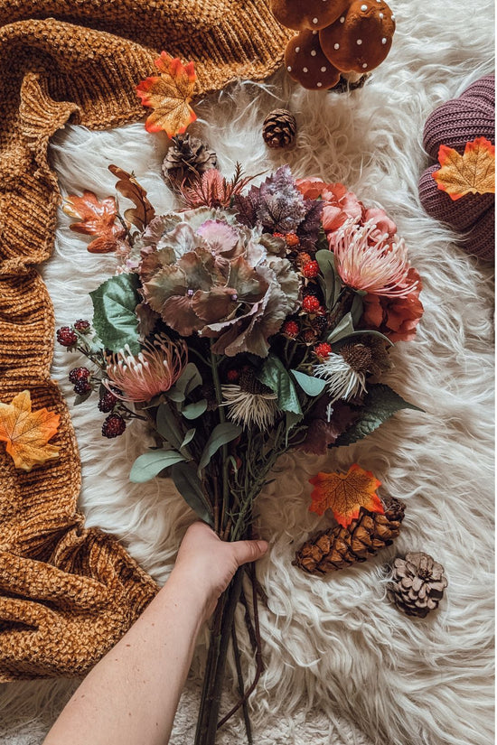 Pink Protea Floral Stem