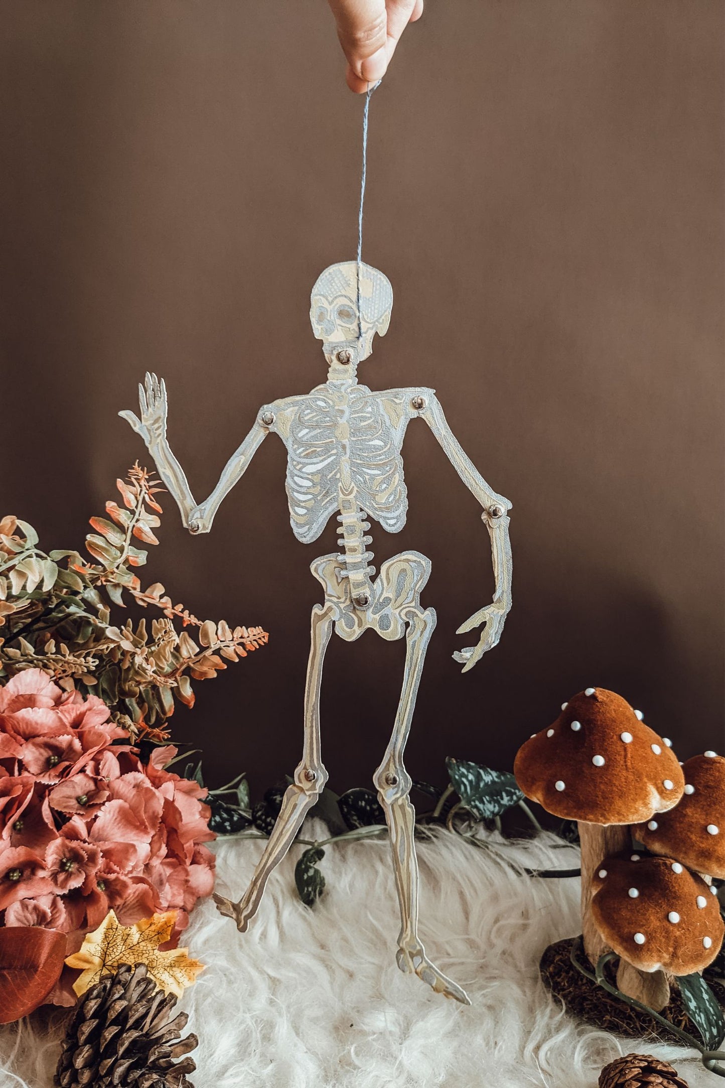 Dancing Skeleton Paper Decorations