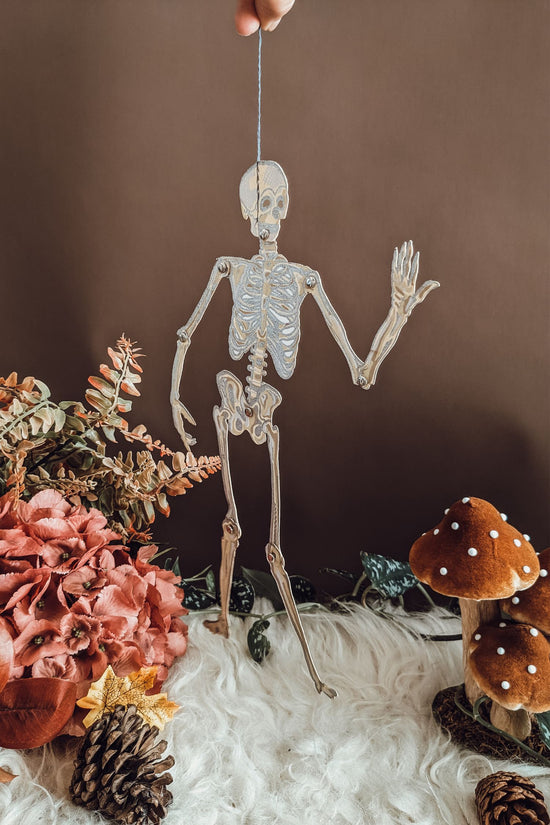 Dancing Skeleton Paper Decorations