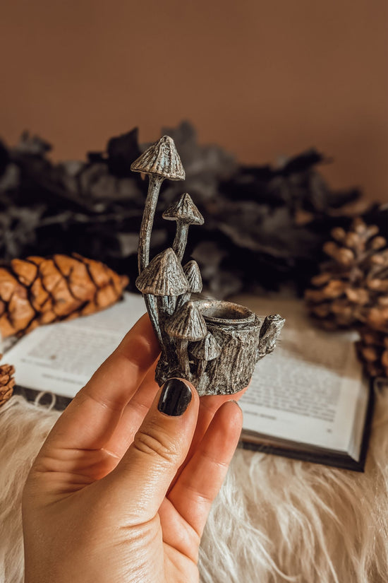 Mushroom Bloom Candlestick