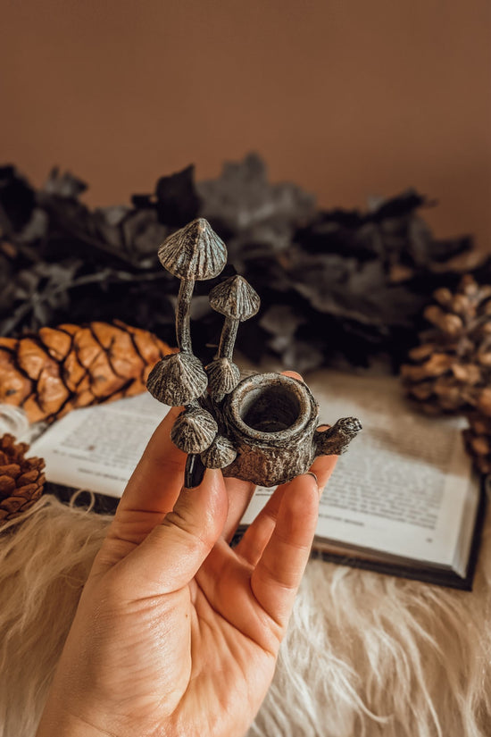 Mushroom Bloom Candlestick