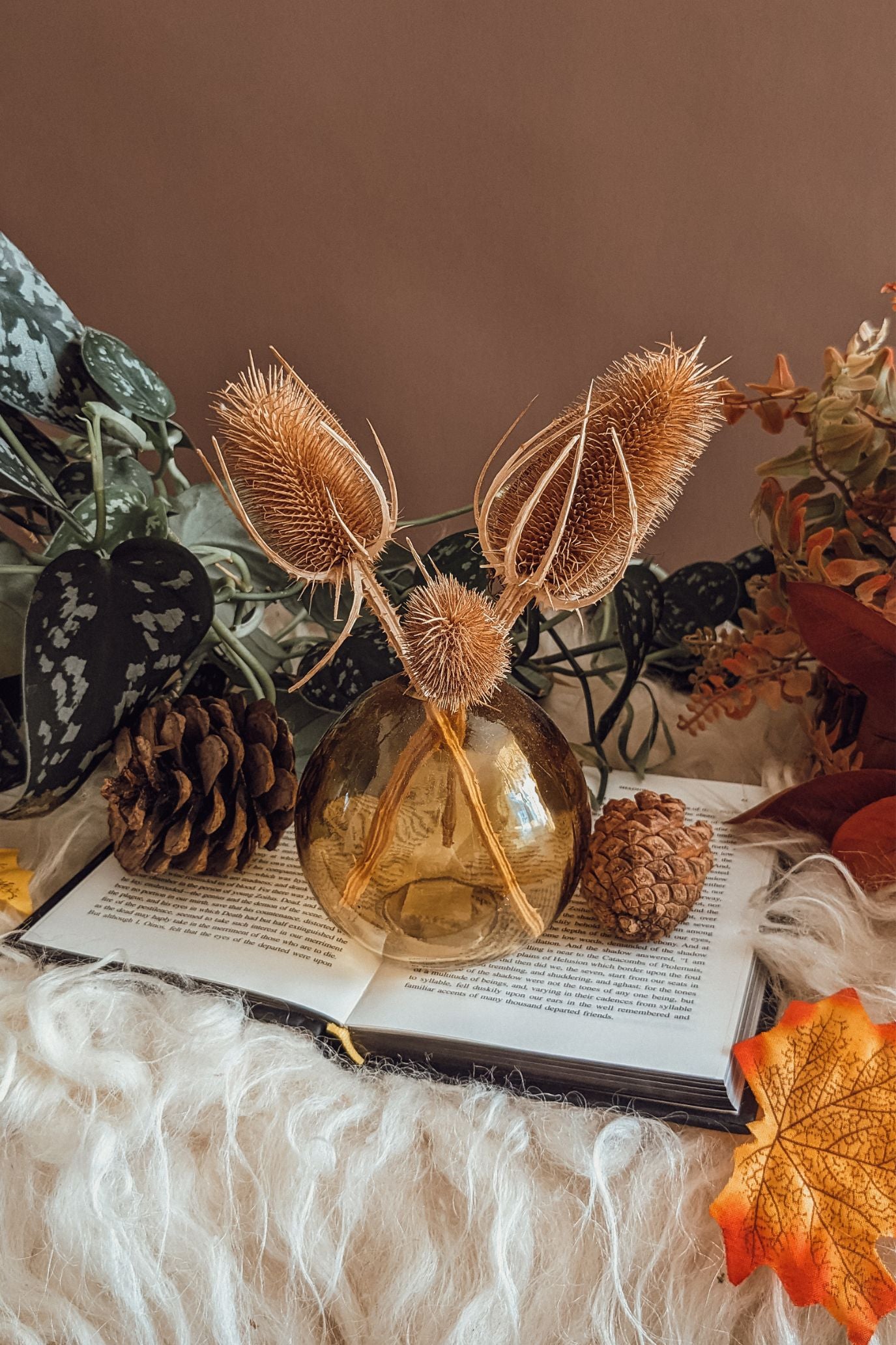 Ochre Bud Vase