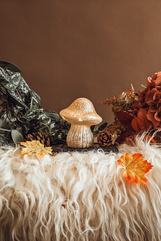 'Autumn Glow' Mushroom LED Light