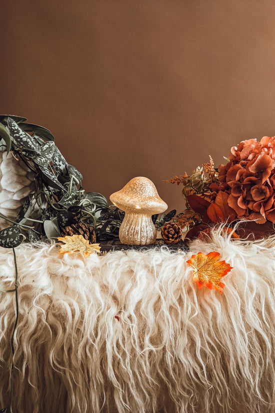 'Autumn Glow' Mushroom LED Light