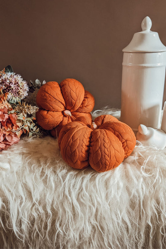 'Trick-Or-Treat' Cotton Grande Pumpkin