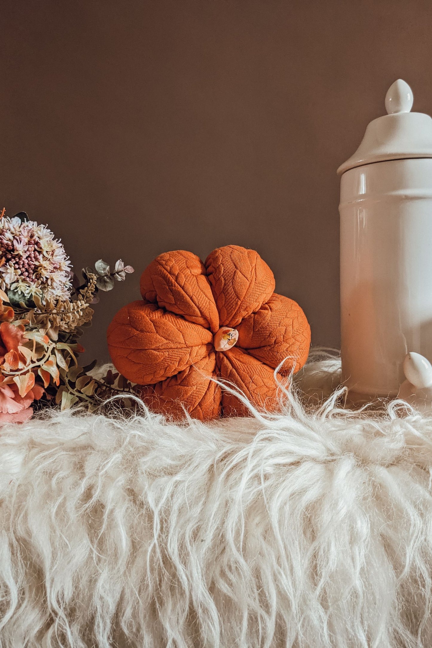 'Trick-Or-Treat' Cotton Grande Pumpkin