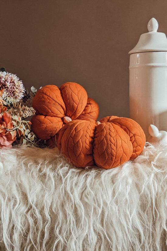 'Trick-Or-Treat' Cotton Grande Pumpkin