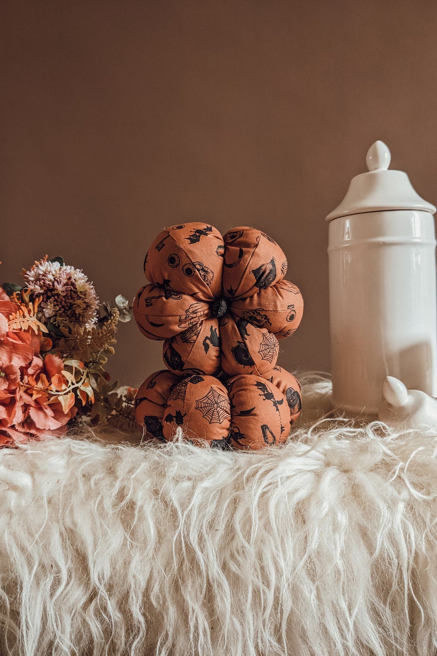 'Double, Double Toil + Trouble' Cotton Grande Pumpkin